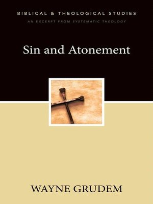 cover image of Sin and Atonement